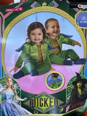 Wicked Toddler Green Costume - Official Licensed Kids Outfit